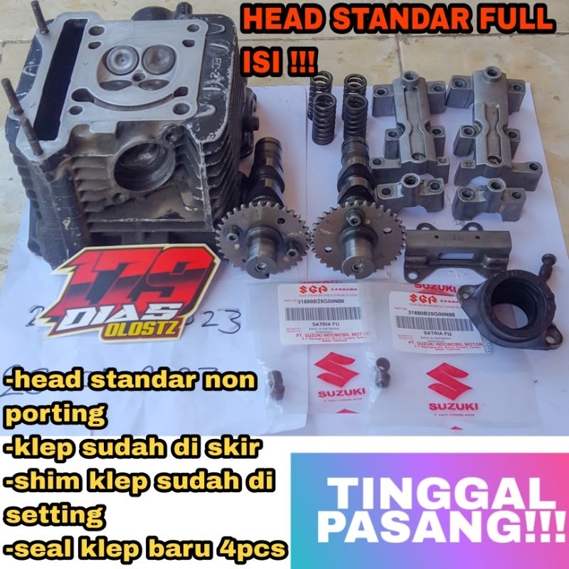 Head satria fu || head satria fu porting