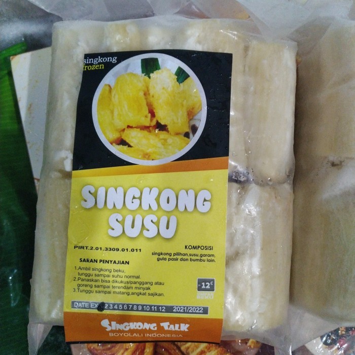 

Singkong Talk Susu / Singkong keju 600 gram