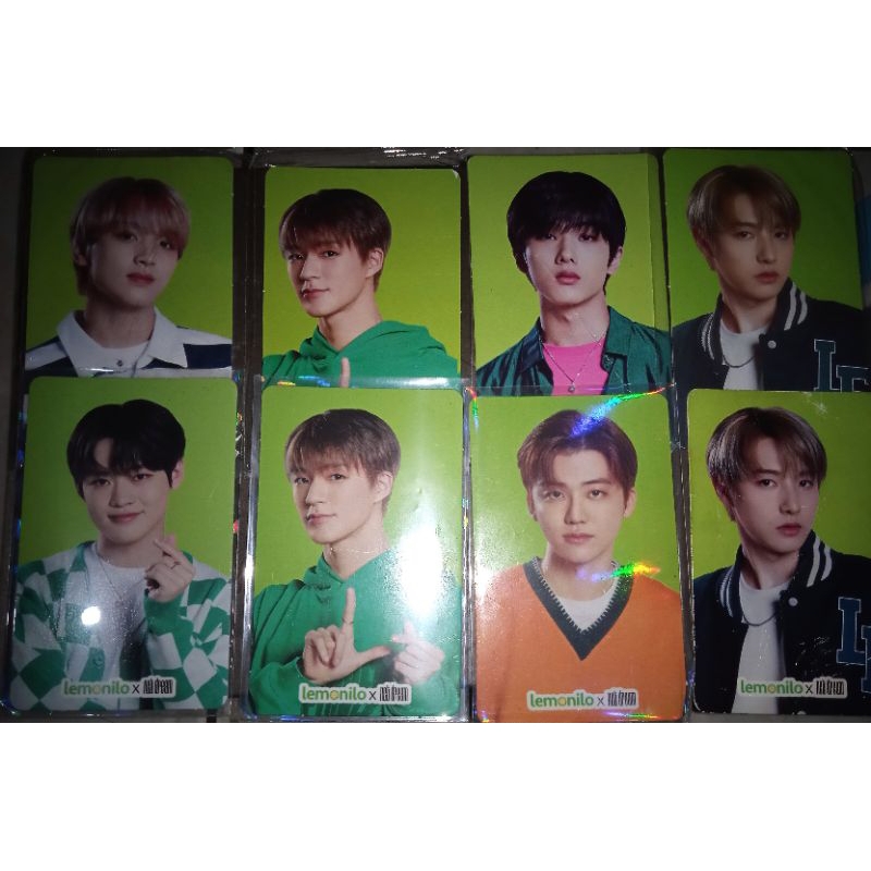 photocard nct dream lemonilo and photocad Lee min ho Roma kelapa