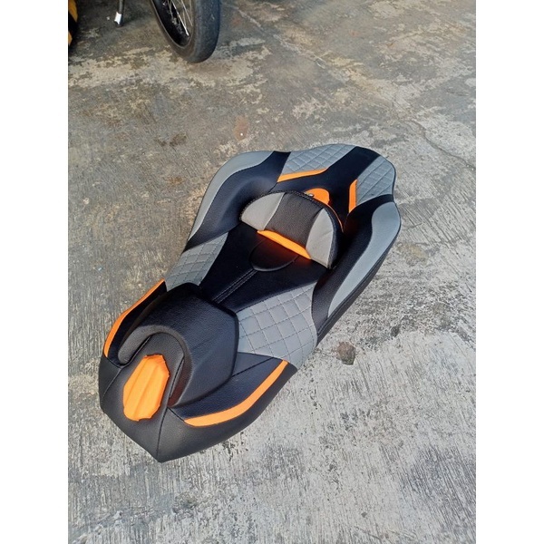 Jok NMAX new cobra nyaman untuk touring-jok new nmax bahan mbtech original