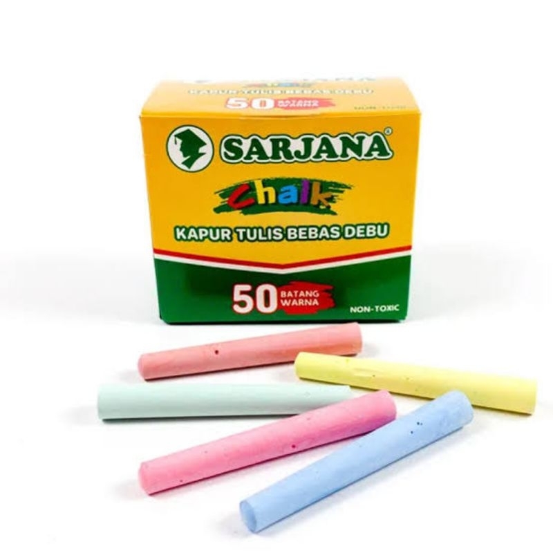 

Kapur Papan Tulis Warna SARJANA / Chalk Board