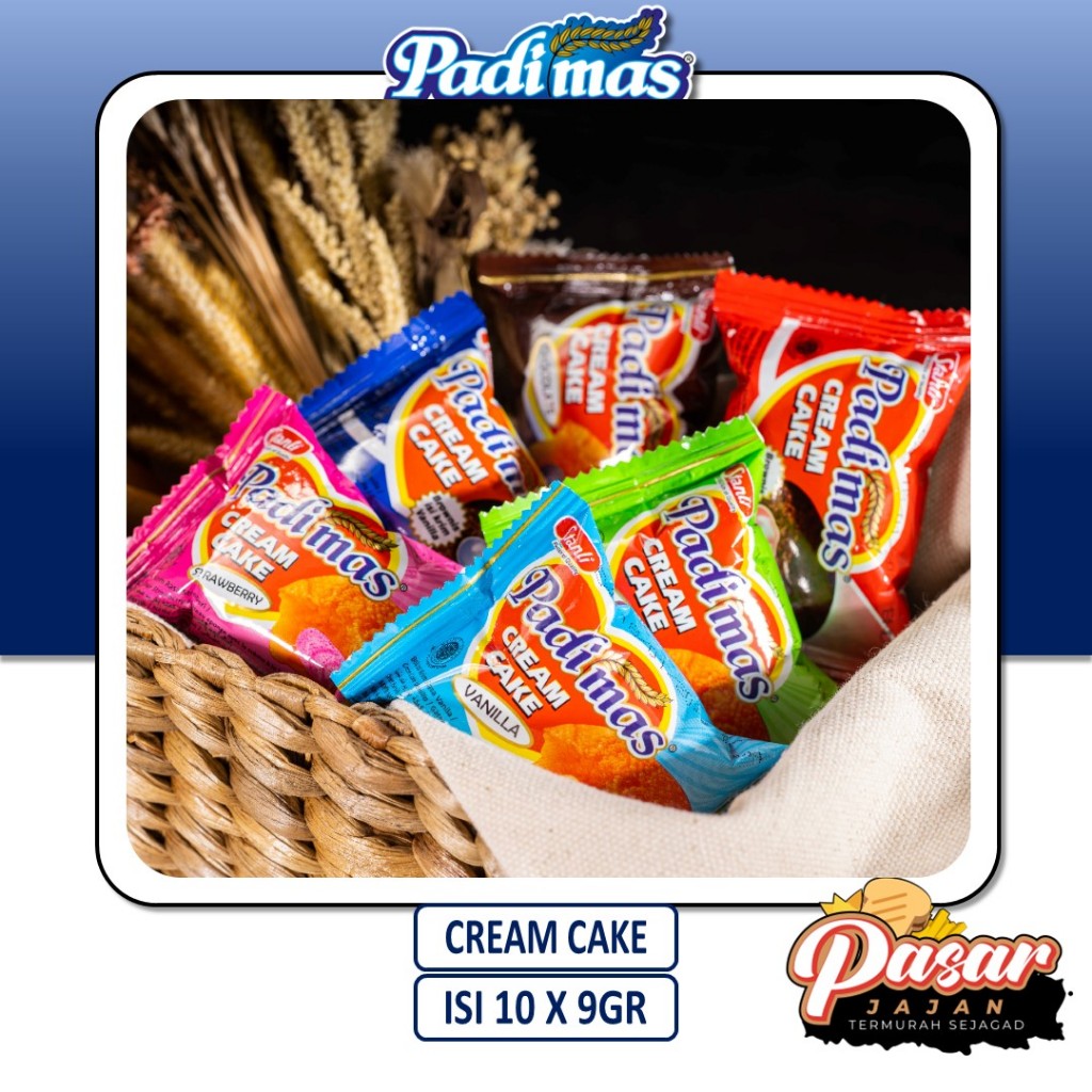 

Padimas Cream Cake Chocolate, Bolu Isi Krim dengan 3 pilihan rasa 9g - Ball isi 10pcs