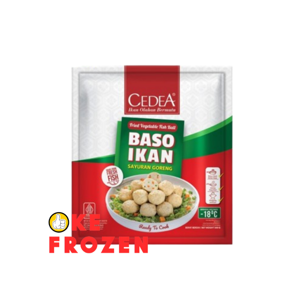 

CEDEA BASO IKAN SAYUR GORENG 500GR/BAKSO IKAN SAYURAN GORENG