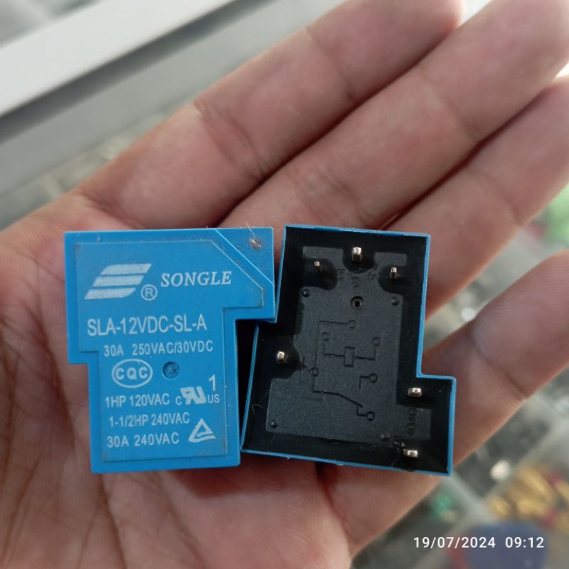 Relay 12V 30A relay kodok relay pertamini relay protektor speaker