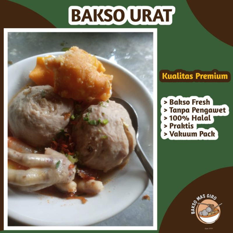 

Bakso Urat | Bakso Homemade | Bakso Frozenfood | Harga 1 Pcs | Bakso Mas Giro