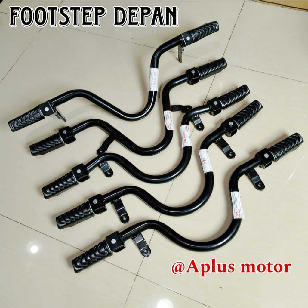 Pijakan Kaki Motor Matic Honda set Karet Pijakan - PNP Plug and Play, Kaki Selonjor Nyaman dan Aman