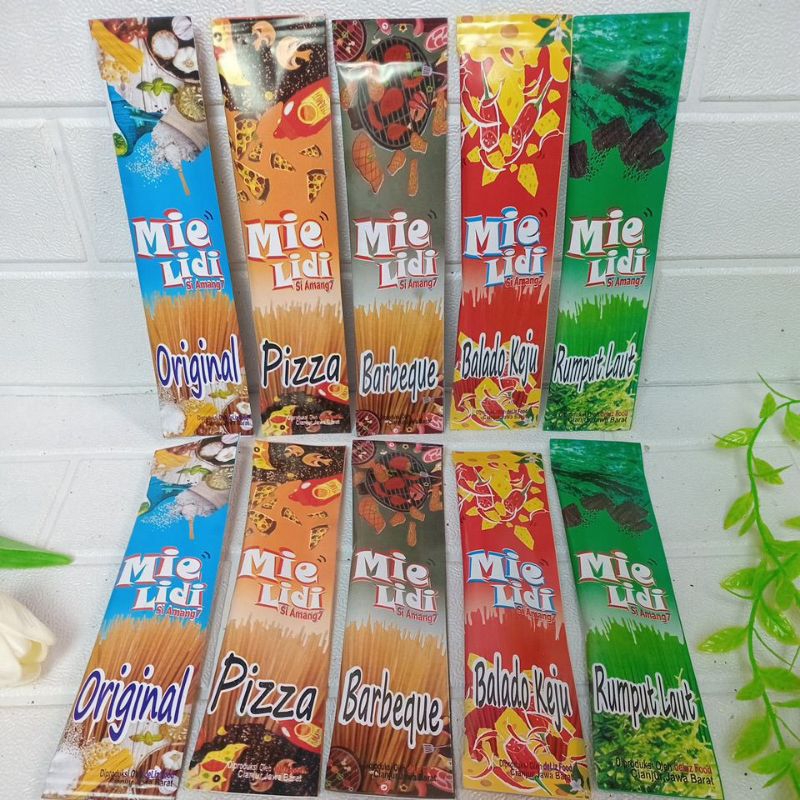 

Paket mi lidi siAmang7 isi 10pcs varian asin 5 rasa