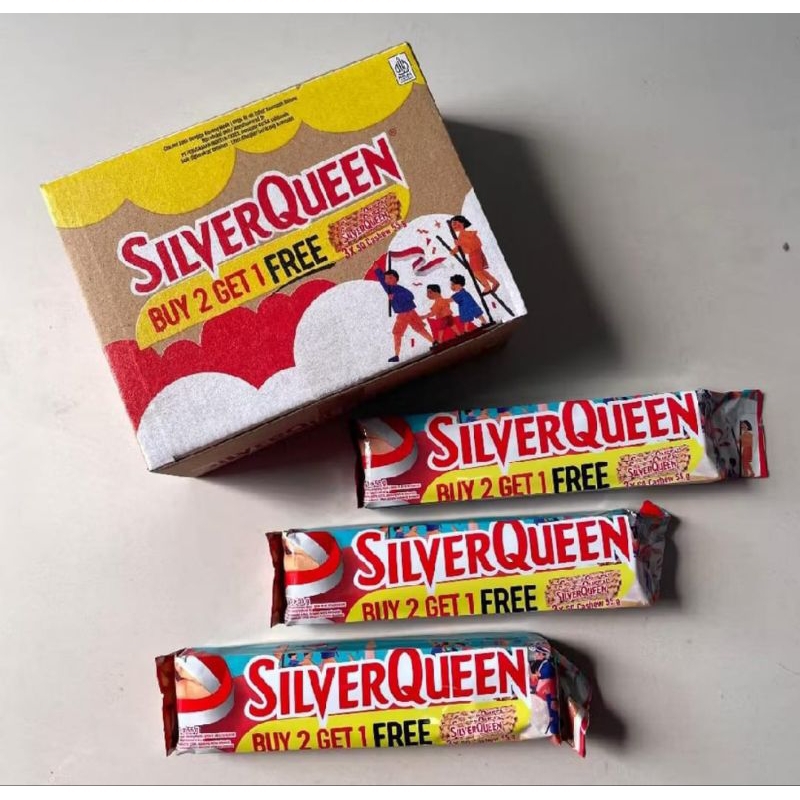 

[ BUY 2 GET 1 ] PROMO SILVERQUEEN EDISI KEMERDEKAAN CASHEW/MEDE 55gr