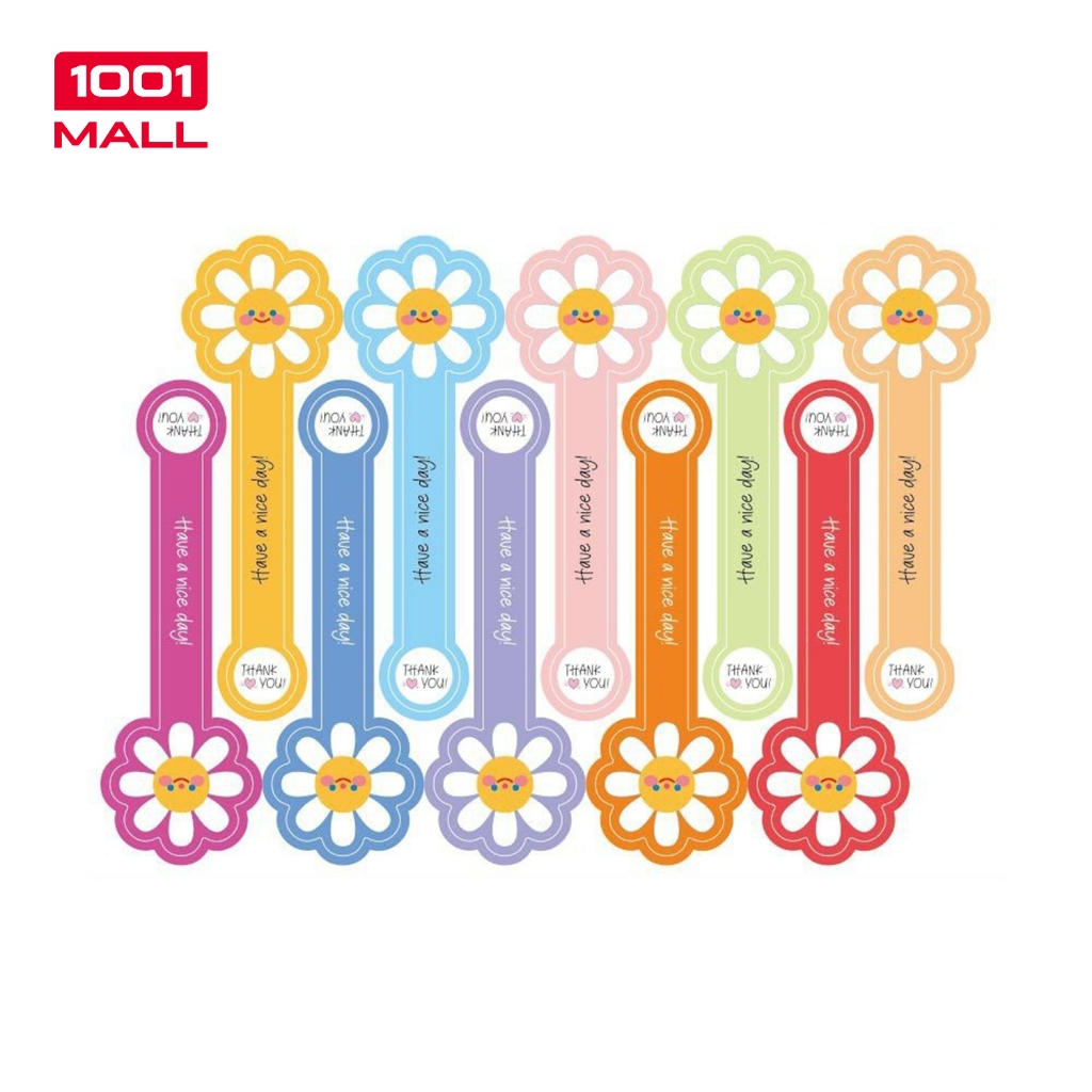 

100pcs Stiker Label Thank You Have A Nice Day