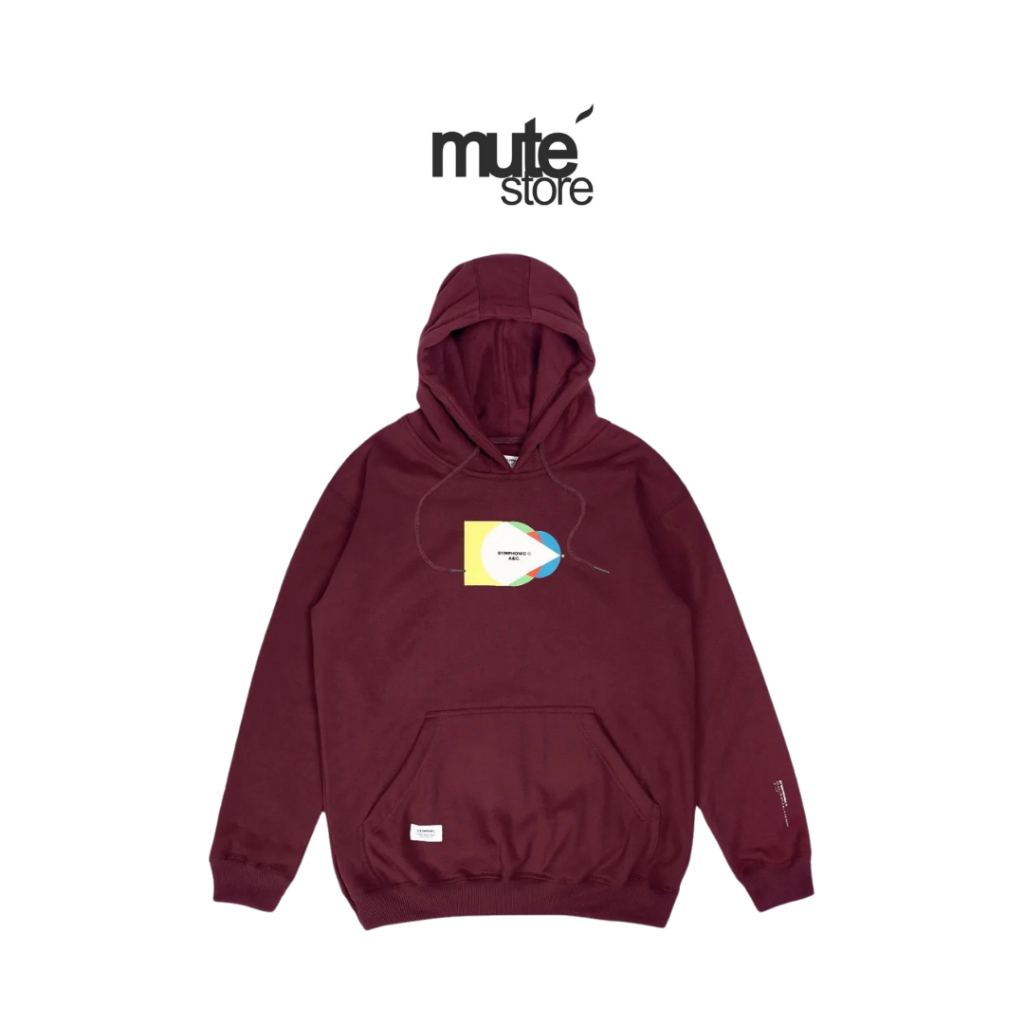 Mute Store PKU SYMPHONIC Hoodie - HD FONT MAROON