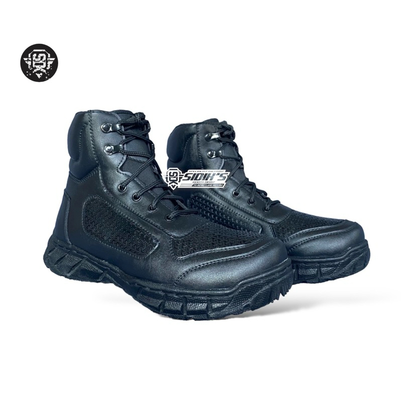 sepatu pdhl paspamres 6 inc sepatu pdh lantas hitam