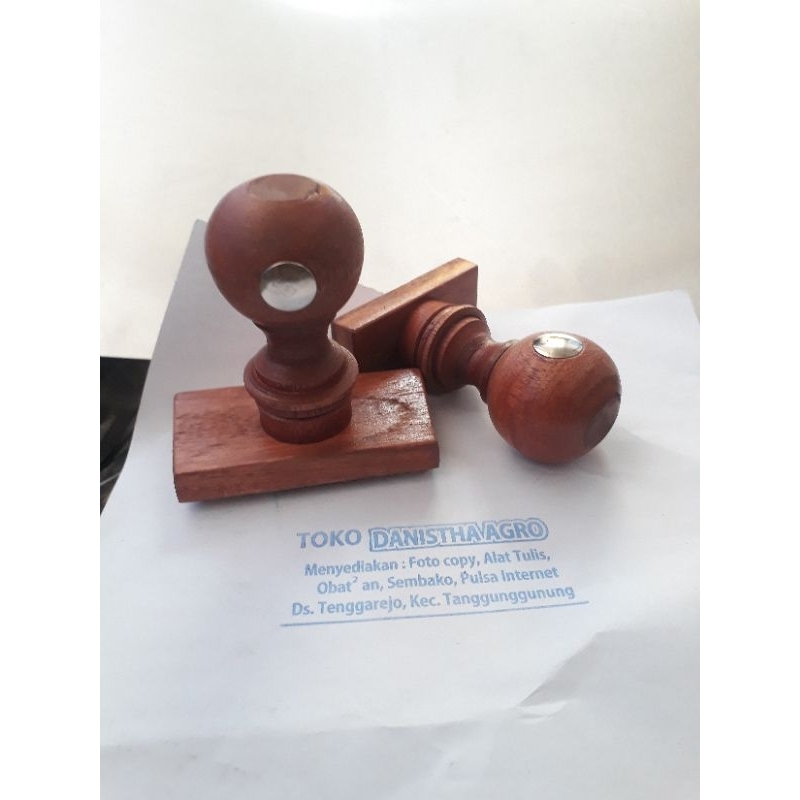 

stempel kayu runaflek berkualitas bagus