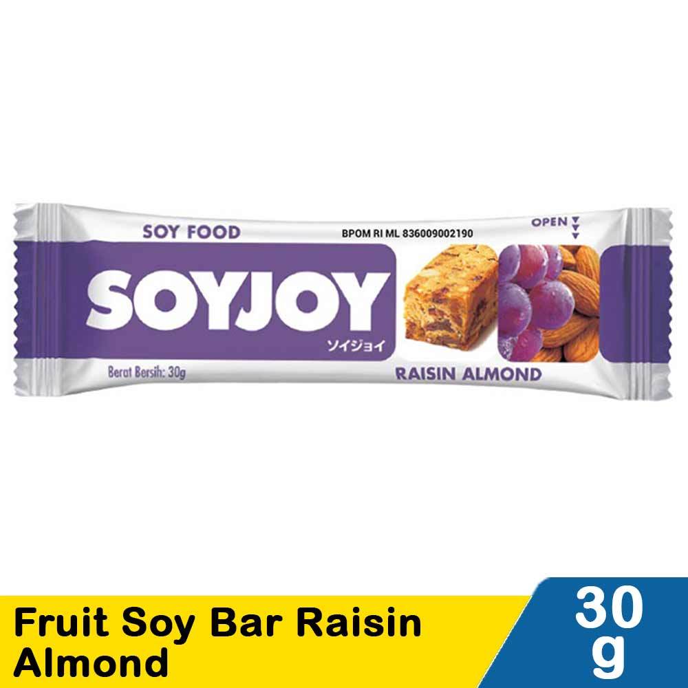 

soy joy fruit soy bar raisn almond 30gr