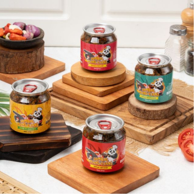 

Sambal Doer By Mang Ujang | Sambal Dengan Cabe Sambal Ayam Doer,Sambal Cumi Doer,Sambal Bandeng,Sambal Teri Pedas (200gram )