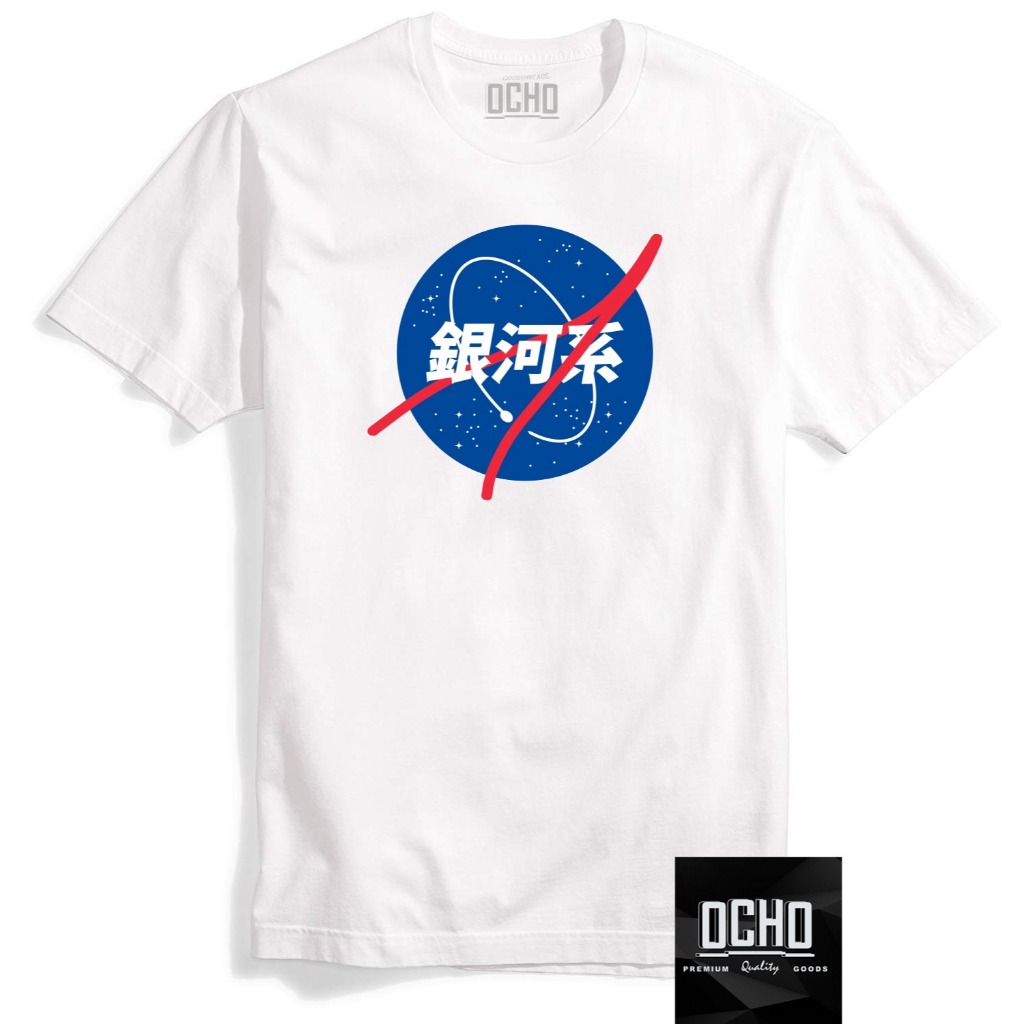 Kaos Nasa X Japan White