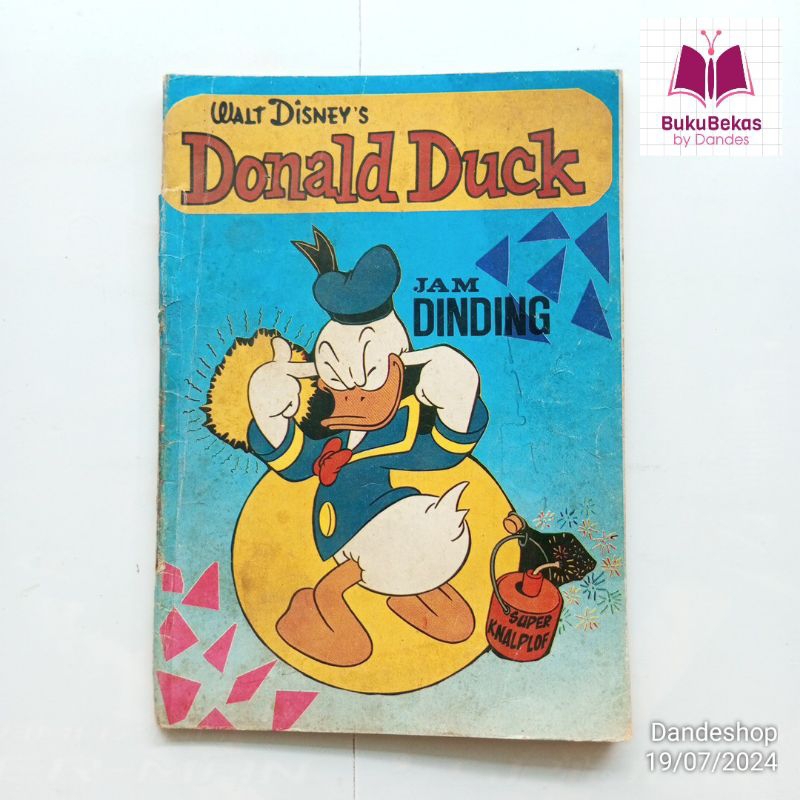 Walt Disney's Donald Duck - JAM DINDING - komik Jadul klasik