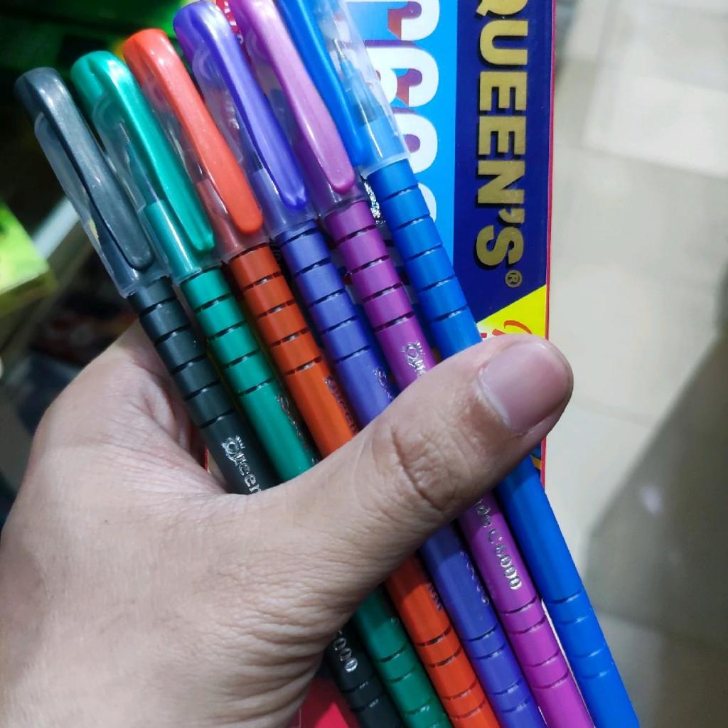 

Pena Queen's C6000 / Ballpoint C6000 eceran & lusinan