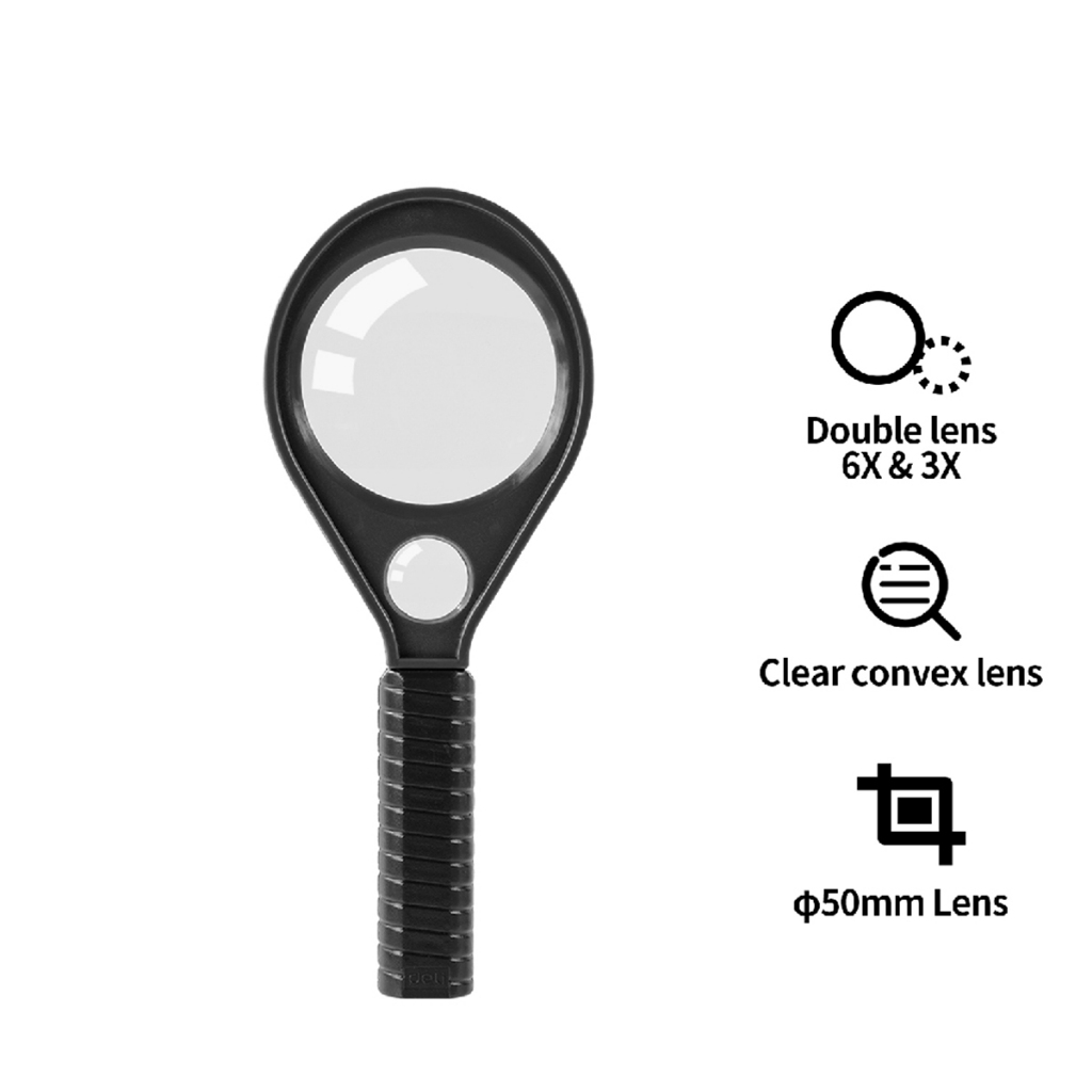

Kaca Pembesar Magnifer 45mm 9092 DELI / Magnifying Glass
