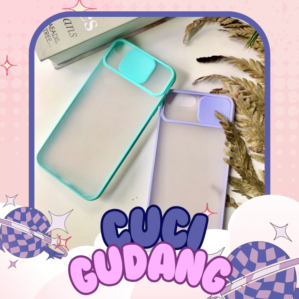 [CUCI GUDANG] Slide Case iphone 7 8 plus oppo a3s a9 a5 2020 f5 redmi note 8 9 vivo y50 y30 y53s sam