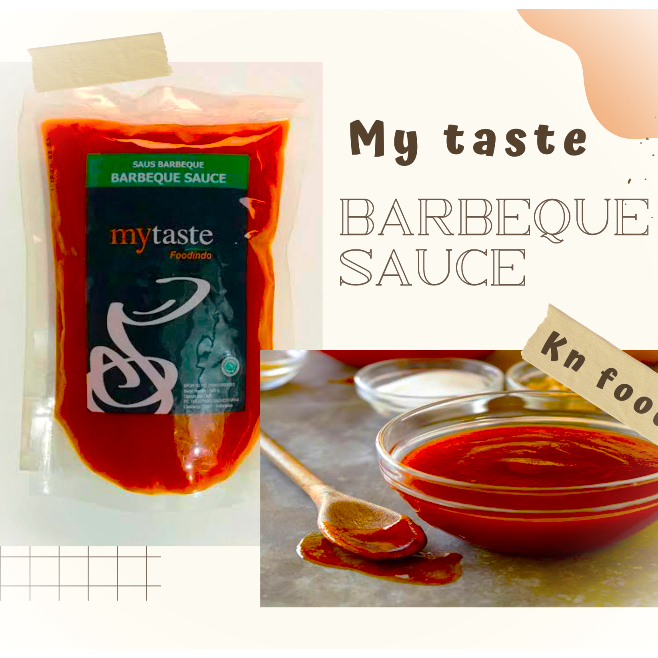 

Saus Barbeque My Taste 500gr- BBQ Sauce 500 gr my taste barbeque babequ bbq saus my taste
