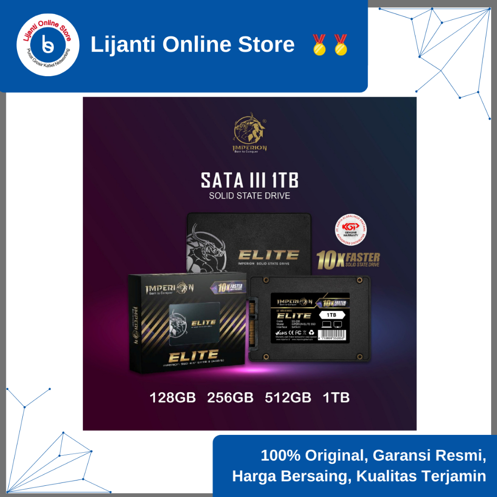 SSD SATA III 512 GB /SSD Laptop 512 GB/ Imperion ELITE SSD 512 GB / Solid State Drive Sata 3 512 GB
