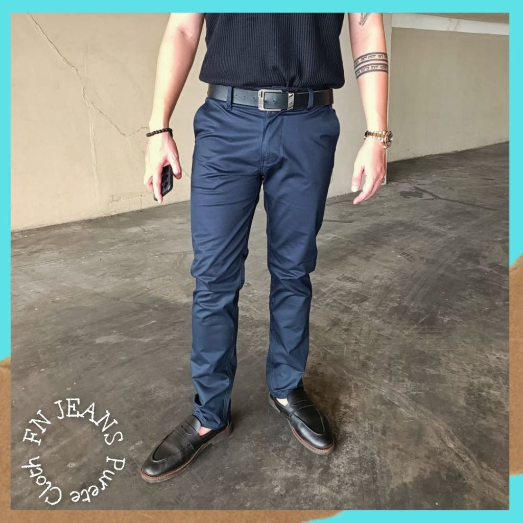 CELANA CASUAL KASUAL COWOK PRIA / CELANA PANJANG PRIA HALUS ADEM PCP 03