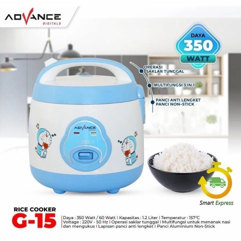 Rice Cooker Mini Advance G15 / Magic Jar / Magic Com / Penanak Nasi