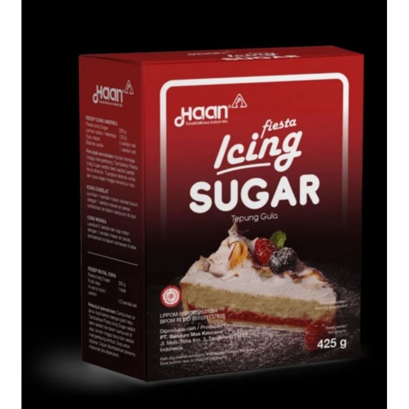 

Haan Icing Sugar 425gr - Tepung Gula