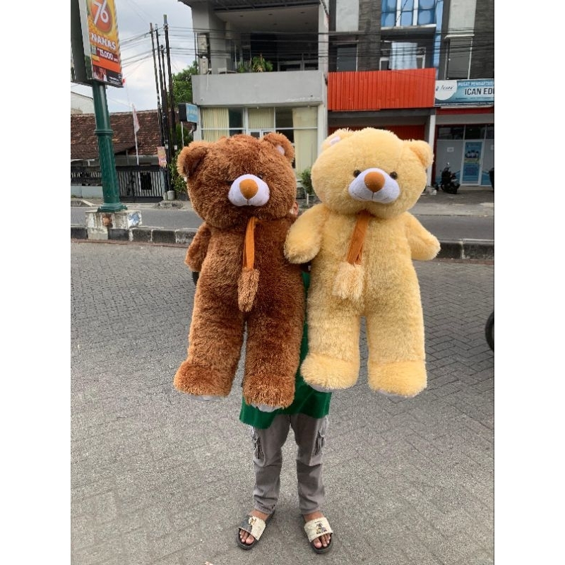 [KHUSUS JOGJA] Boneka Teddy Bear Jumbo / Boneka Teddy 70CM / Boneka Teddy XL