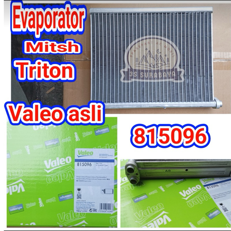 Evaporator Evap Coil Triton Pajero L200 Mitsubishi Ac Mobil Valeo Asli