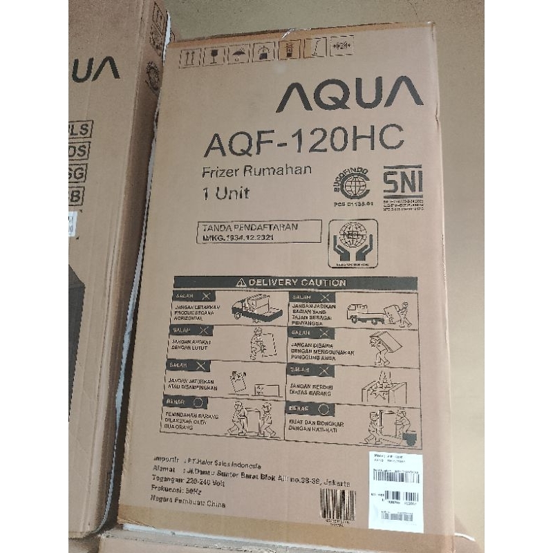 AQUA Box Freezer 100 Liter AQF-120HC