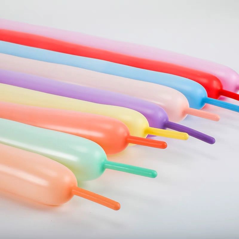 Balon twist latex pastel/ balon pentil/ balon panjang