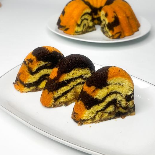 

MARBLE CAKE 10 POTONG | MARMER CAKE | BUTTER CAKE