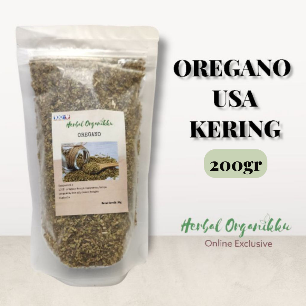 

Oregano Kering 100 & 200gr | Oregano Flakes | Dried Oregano IMPORT KUALITAS RESTO