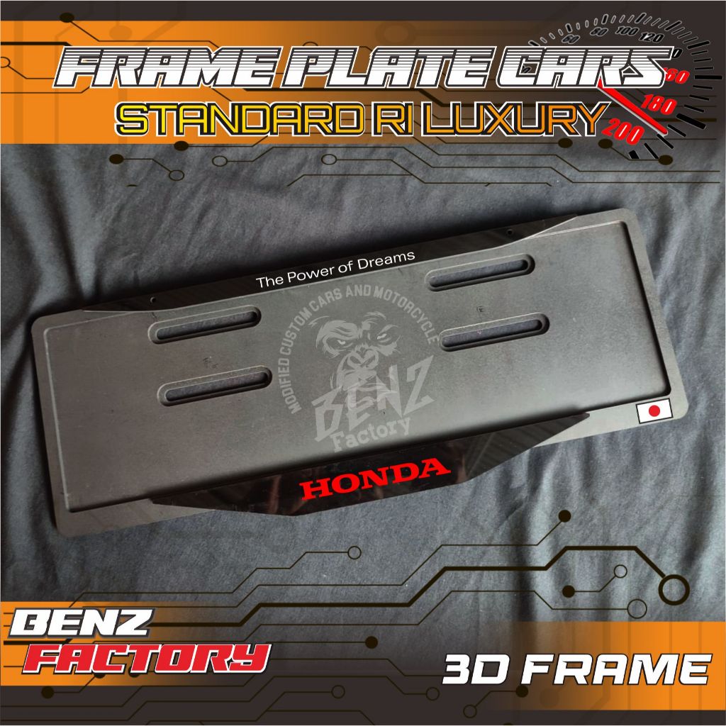 DUDUKAN PLAT NOMOR MOBIL LUXURY HONDA
