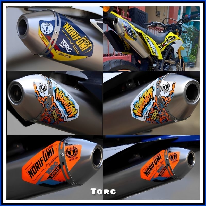Silencer Only Knalpot Norifumi TORC (Inlet 38/50) Untuk Semua Tipe Motor