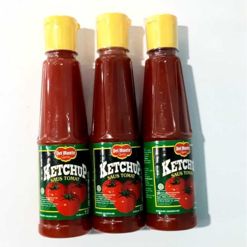 

Del Monte Tomato Ketchup Pet / Saus Tomat | Berat Bersih 140 ml