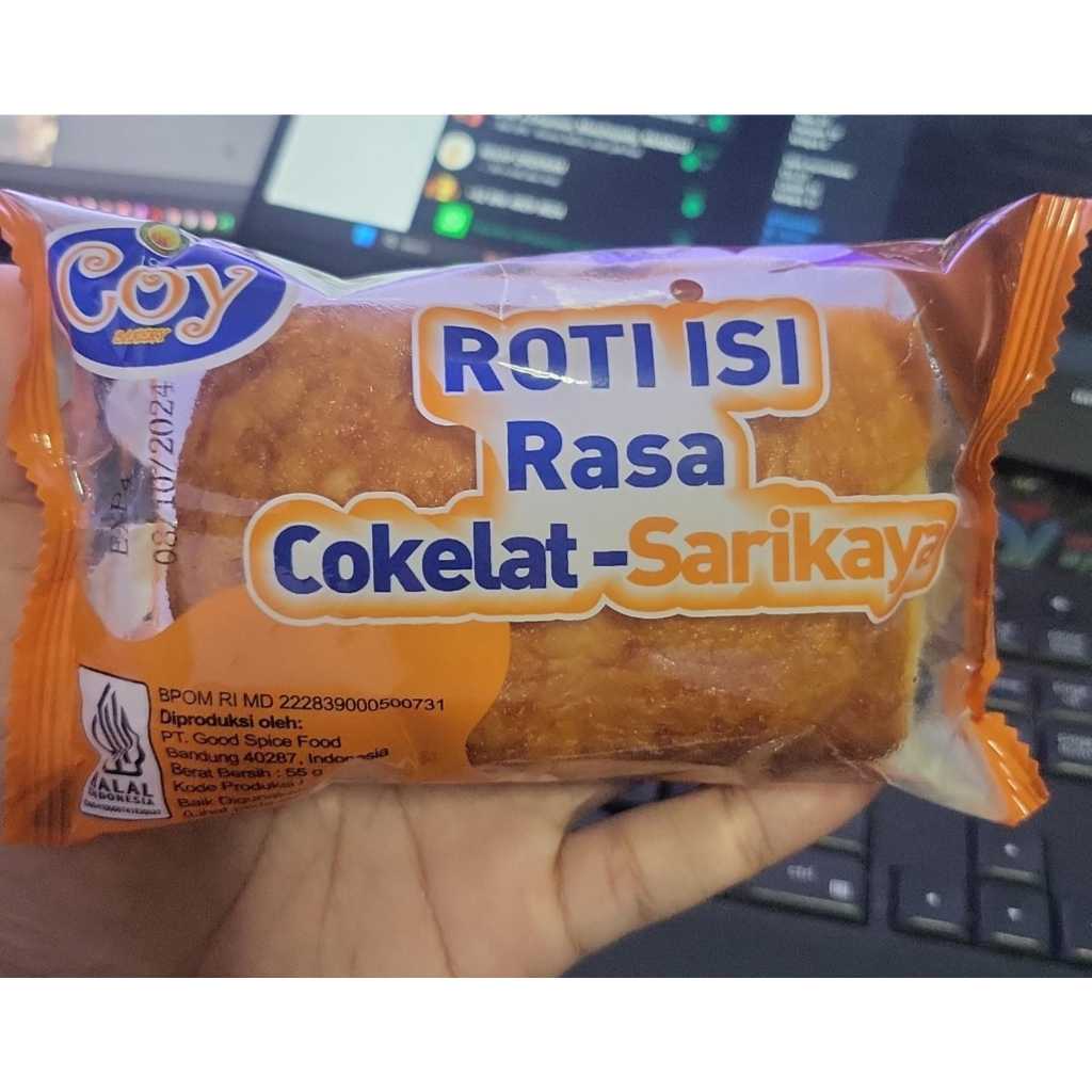 

Roti Coy cake nikmat enak bolu lembut termurah aoka ropang Coklat padimas cokelat susu pisang keju sarikaya gulung viral