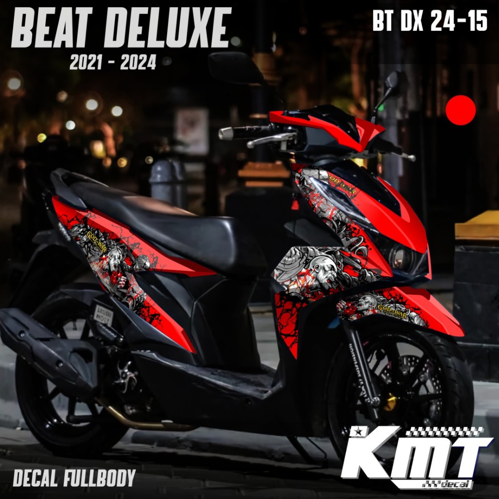 TERBARU Decal Sticker Skotlet Variasi Beat Fi New DELUXE STREET CBS 2020 2021 2022 2023 2024 Fullbod