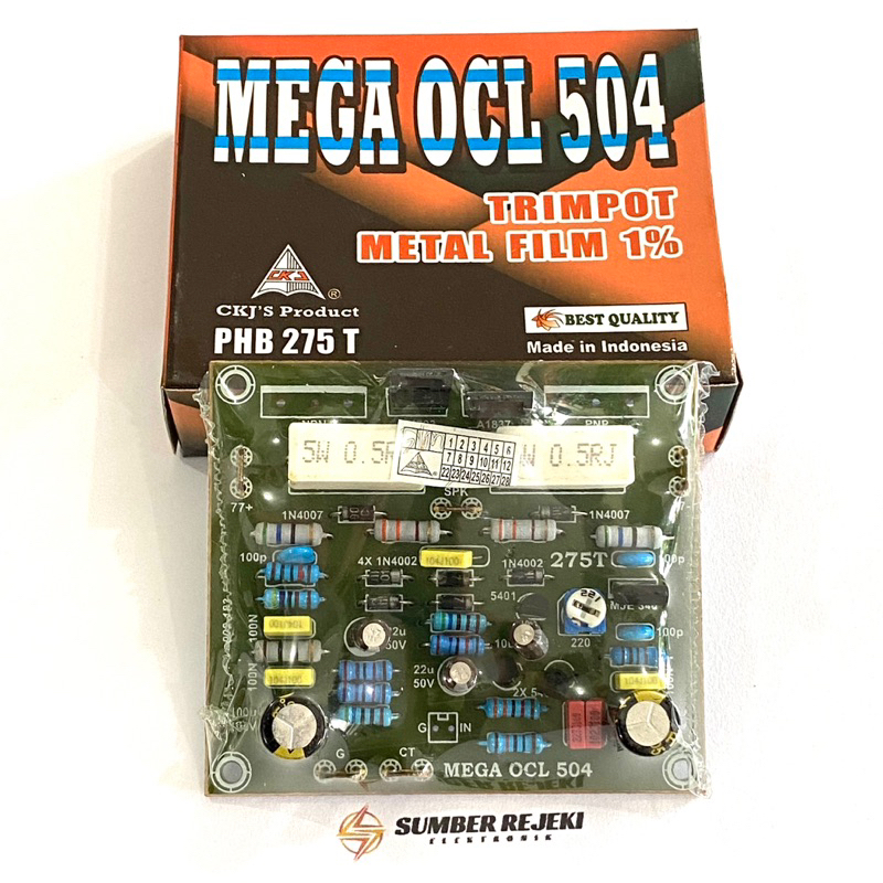 Driver Power Mono 500 Watt Mega Socl 504 PHB 275T By CKJ