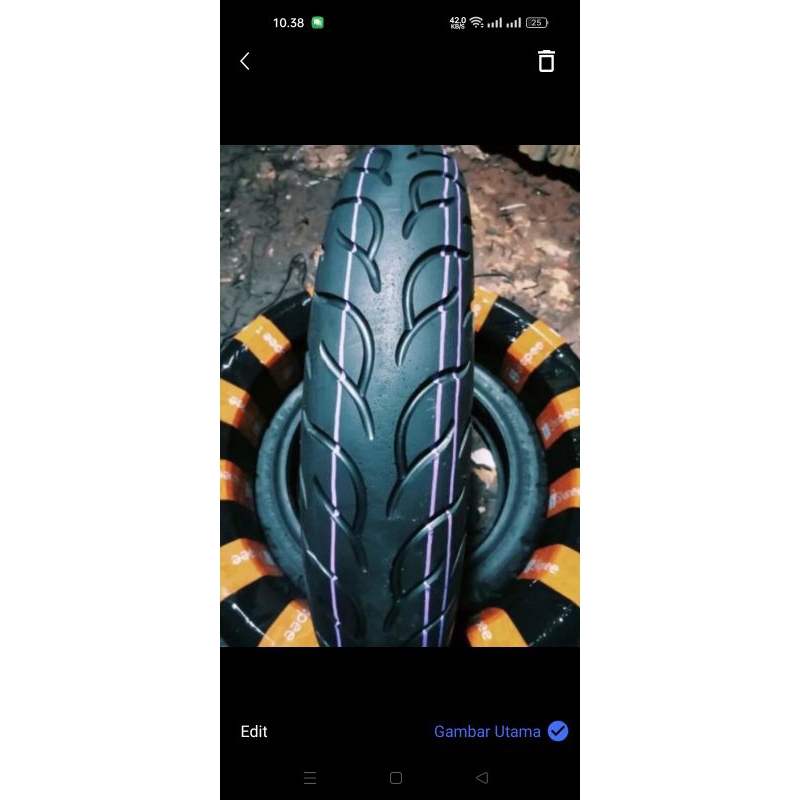 BAN MOTOR RING 14 ROAD RACE MERK RANDOM UKURAN 90/80