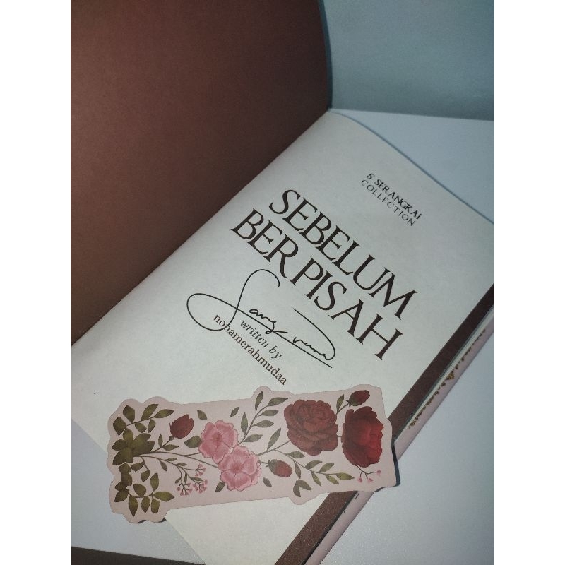 preloved novel sebelum berpisah (HC)