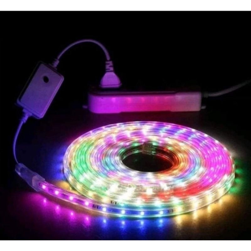 Lampu Led Strip Merah Putih dan RGB