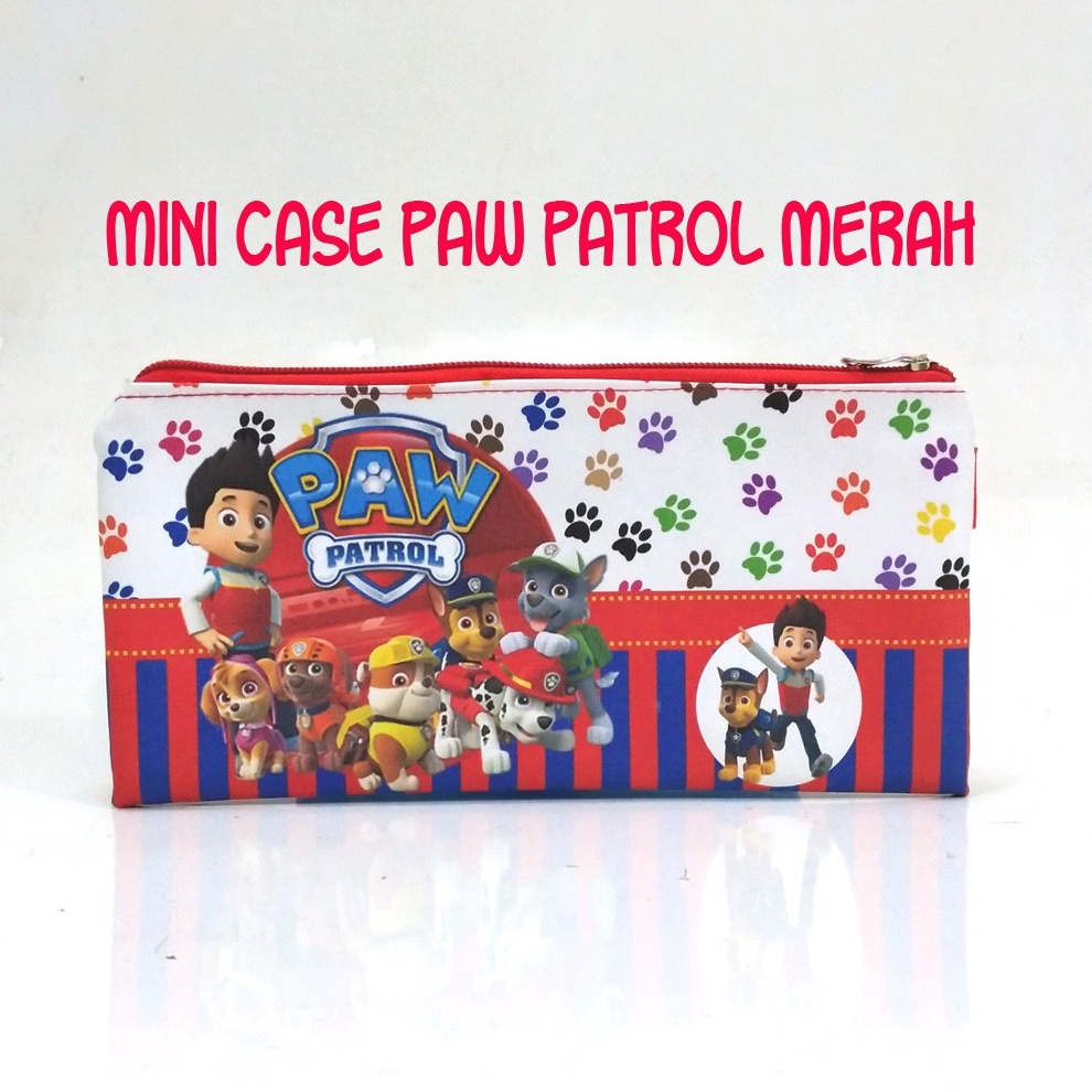 

CUCI GUDANG Mini Case Character Paw Patrol Merah Pencil Case Stationary Organizer Tempat Penyimpanan Alat Tulis