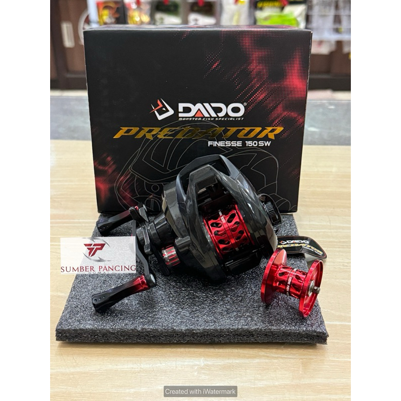Daido predator Finesse 150 SW double spool