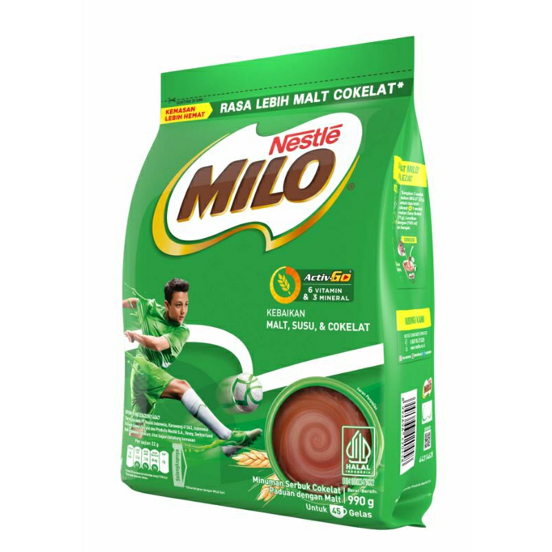 

MILO ACTIV-GO POUCH 990 GRAM