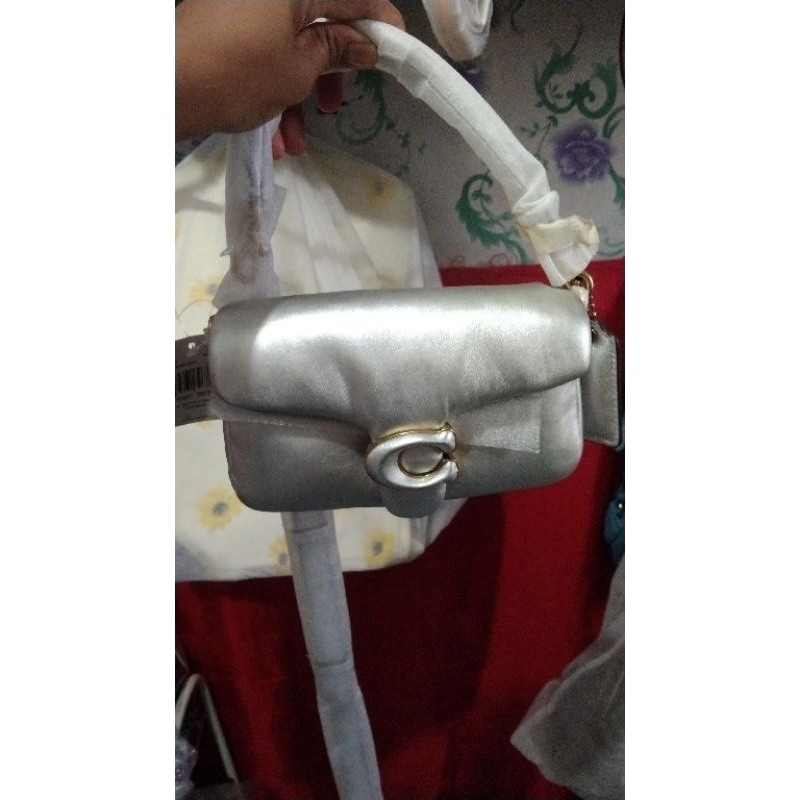 tas pesta pillow tabby silver OriginalCoach