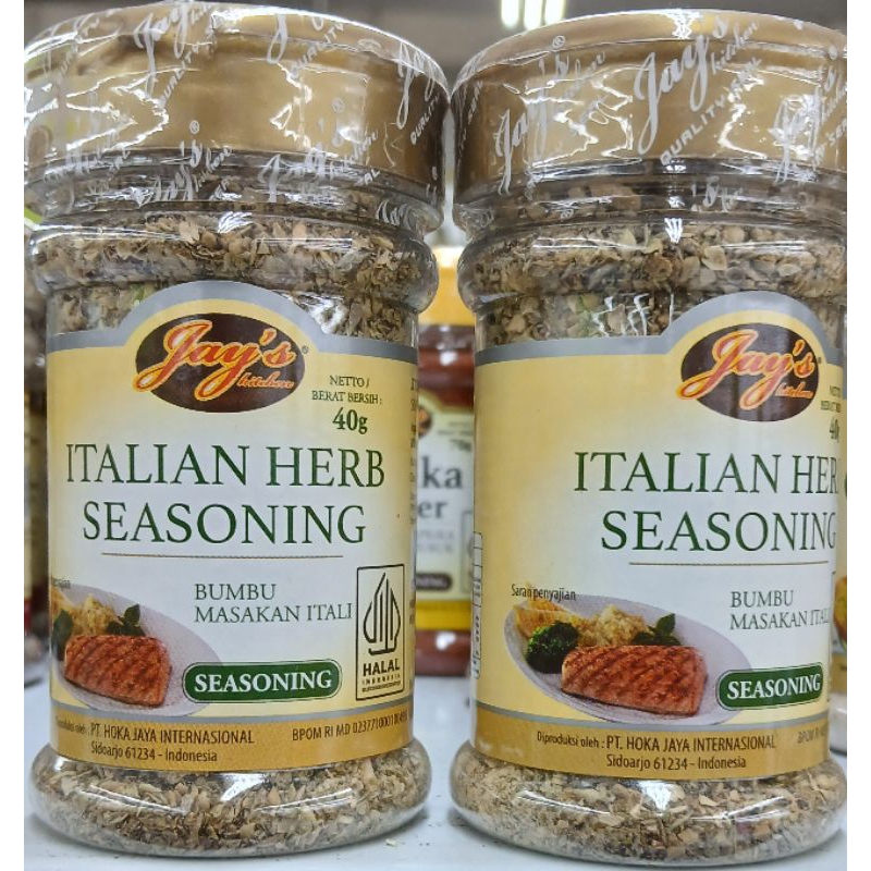 

Jay's Italian Herb Seasoning Bumbu Masakan Itali 40g - HM