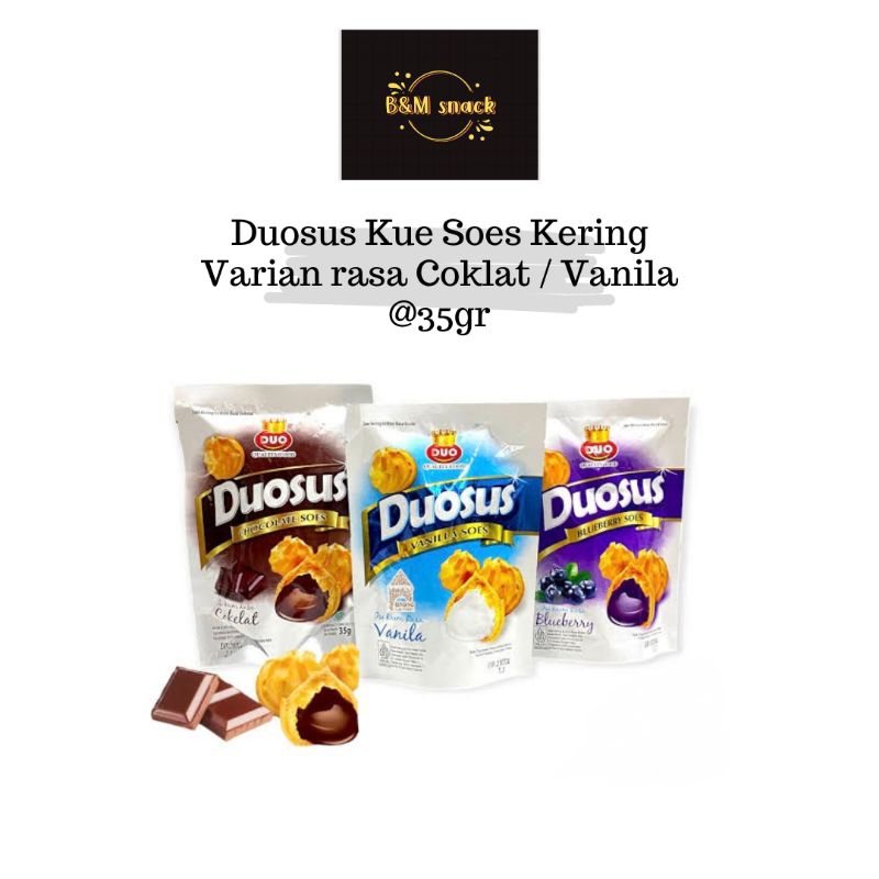 

DUOSUS Kue Soes Kering - Netto 35gr