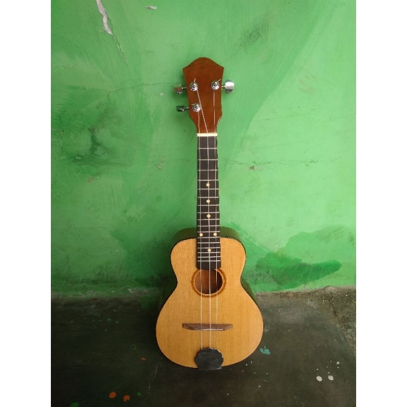 Gitar Ukulele Kentrung Cuk Keroncong Kayu Mahoni Senar 3